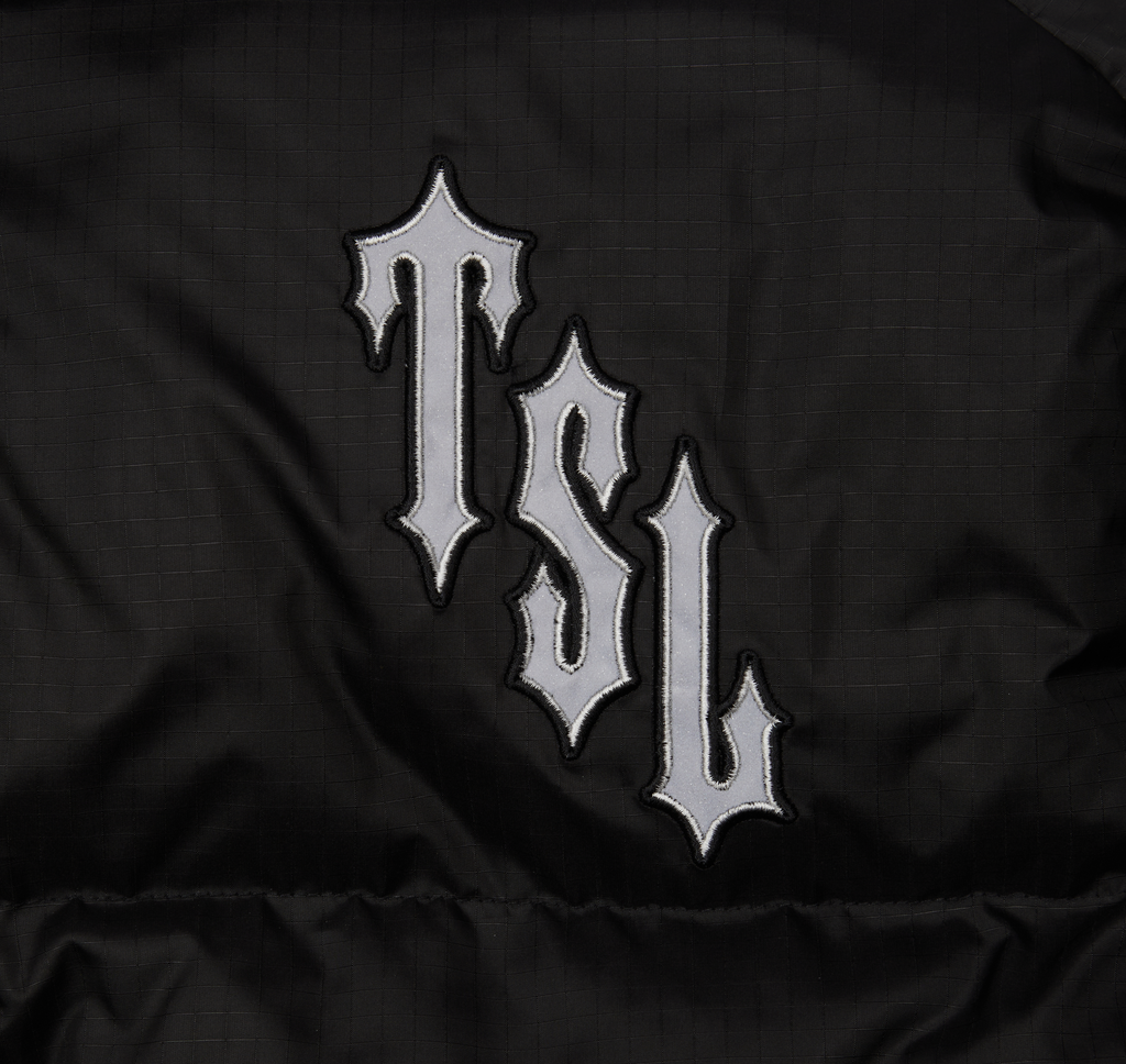 PRE ORDER Shooters Hooded Puffer - Black/Reflective