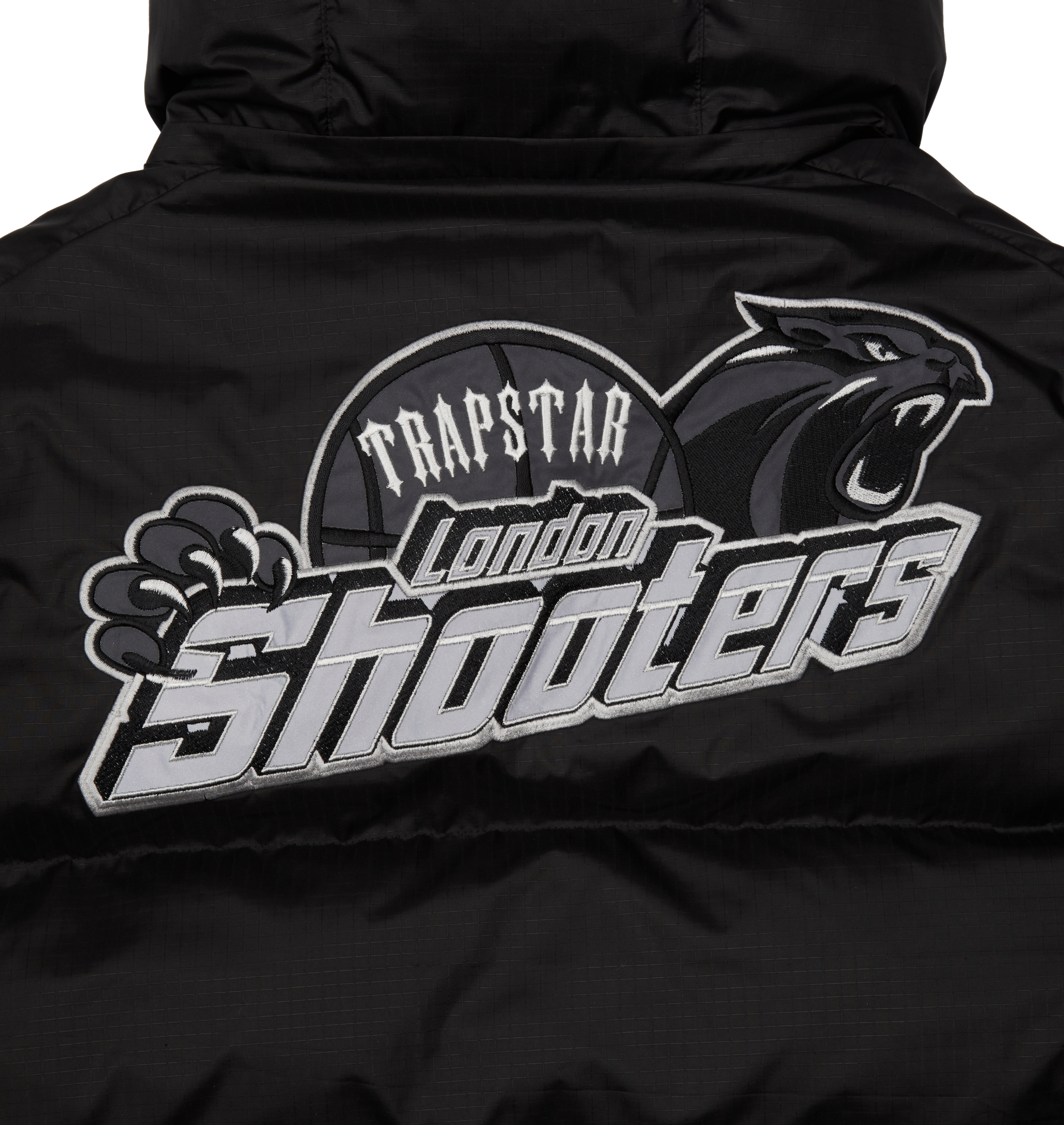 PRE ORDER Shooters Hooded Puffer - Black/Reflective