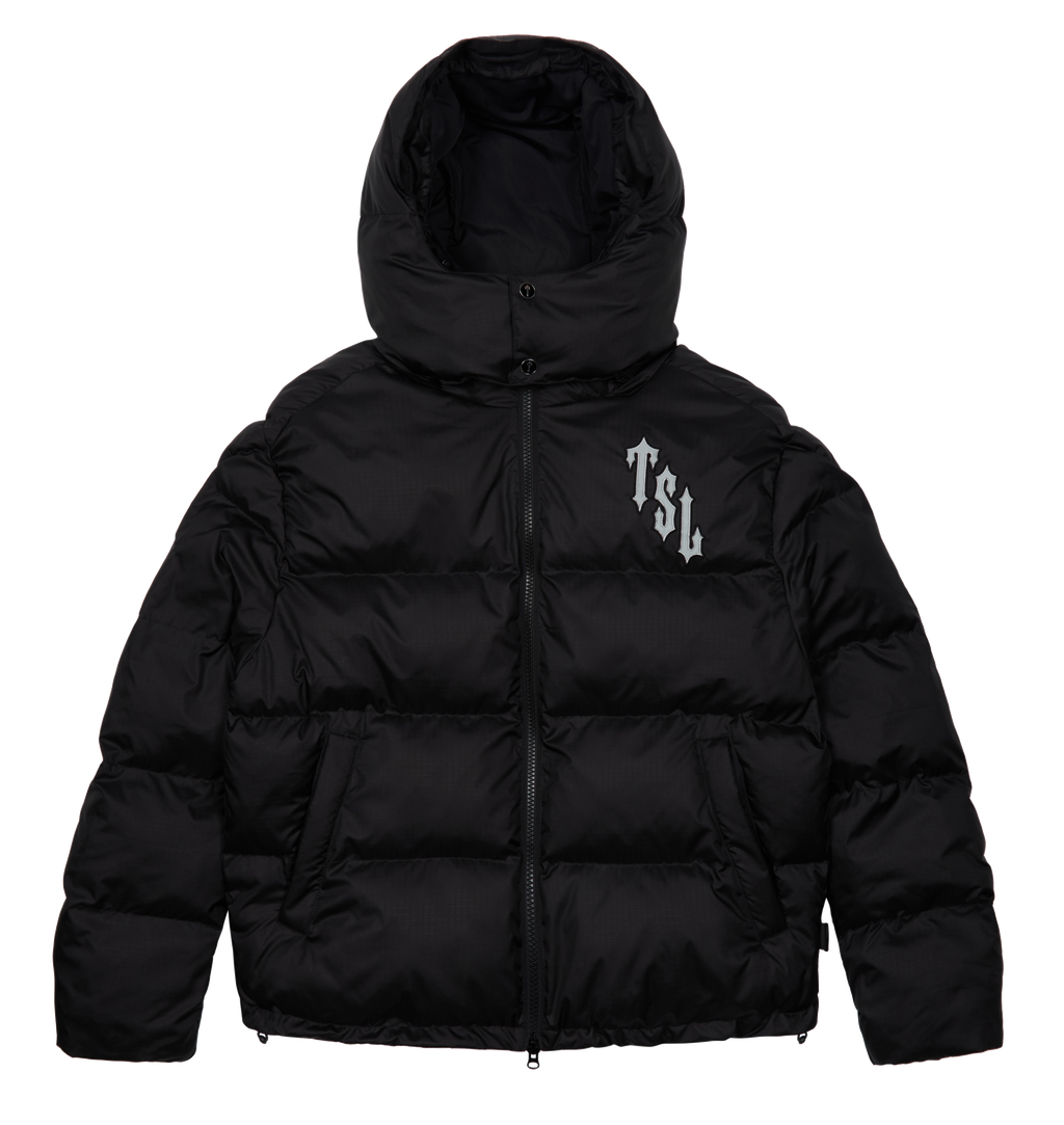 PRE ORDER Shooters Hooded Puffer - Black/Reflective