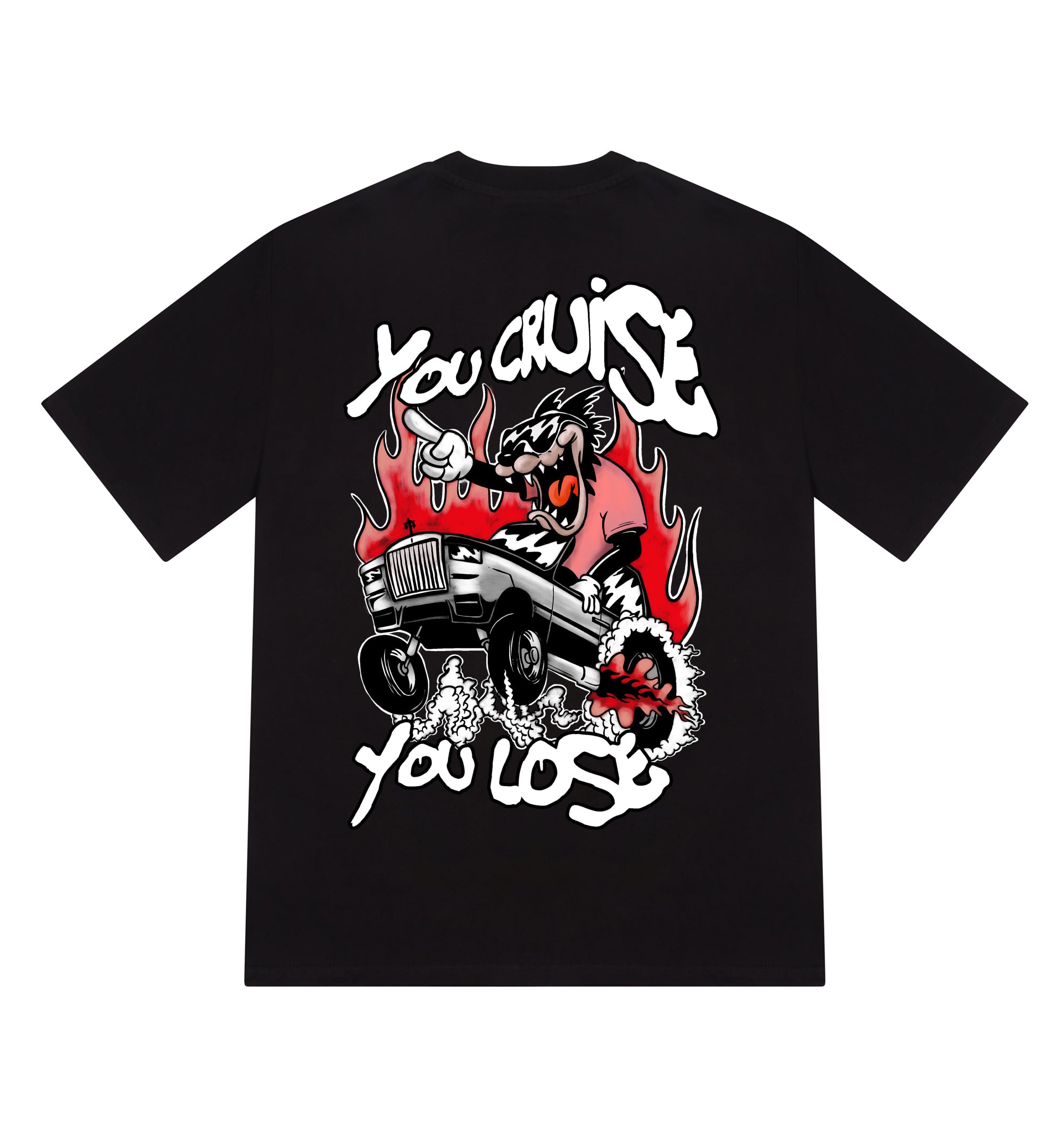 You Cruise You Lose 2.0 Tee - Black