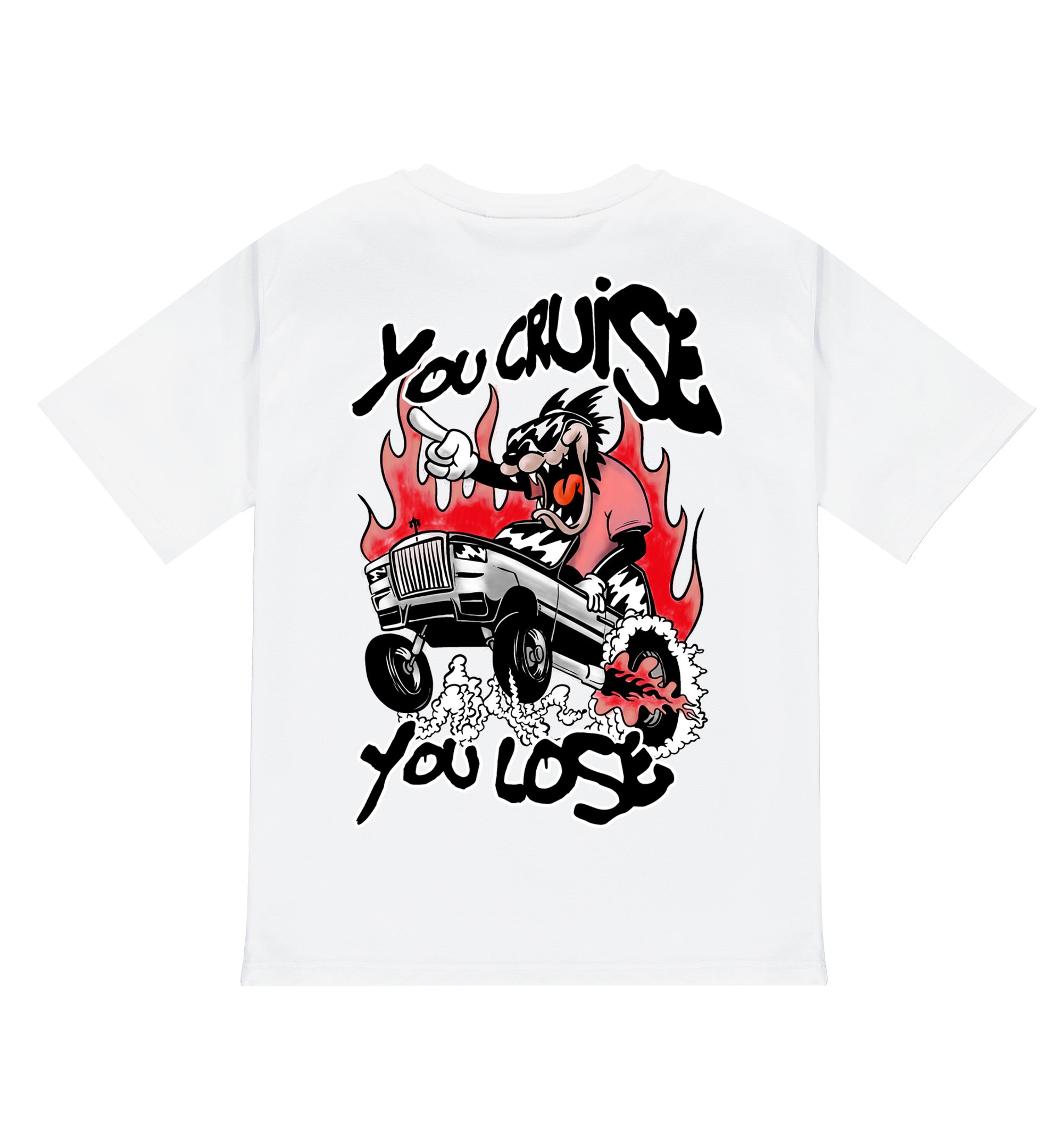 You Cruise You Lose 2.0 Tee - White