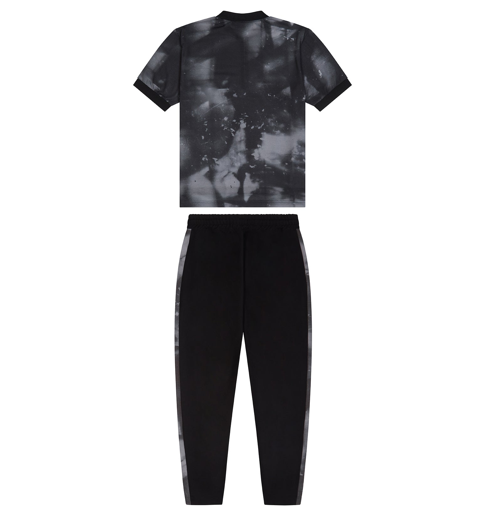 Irongate Bottoms - Black/Grey Tie Dye