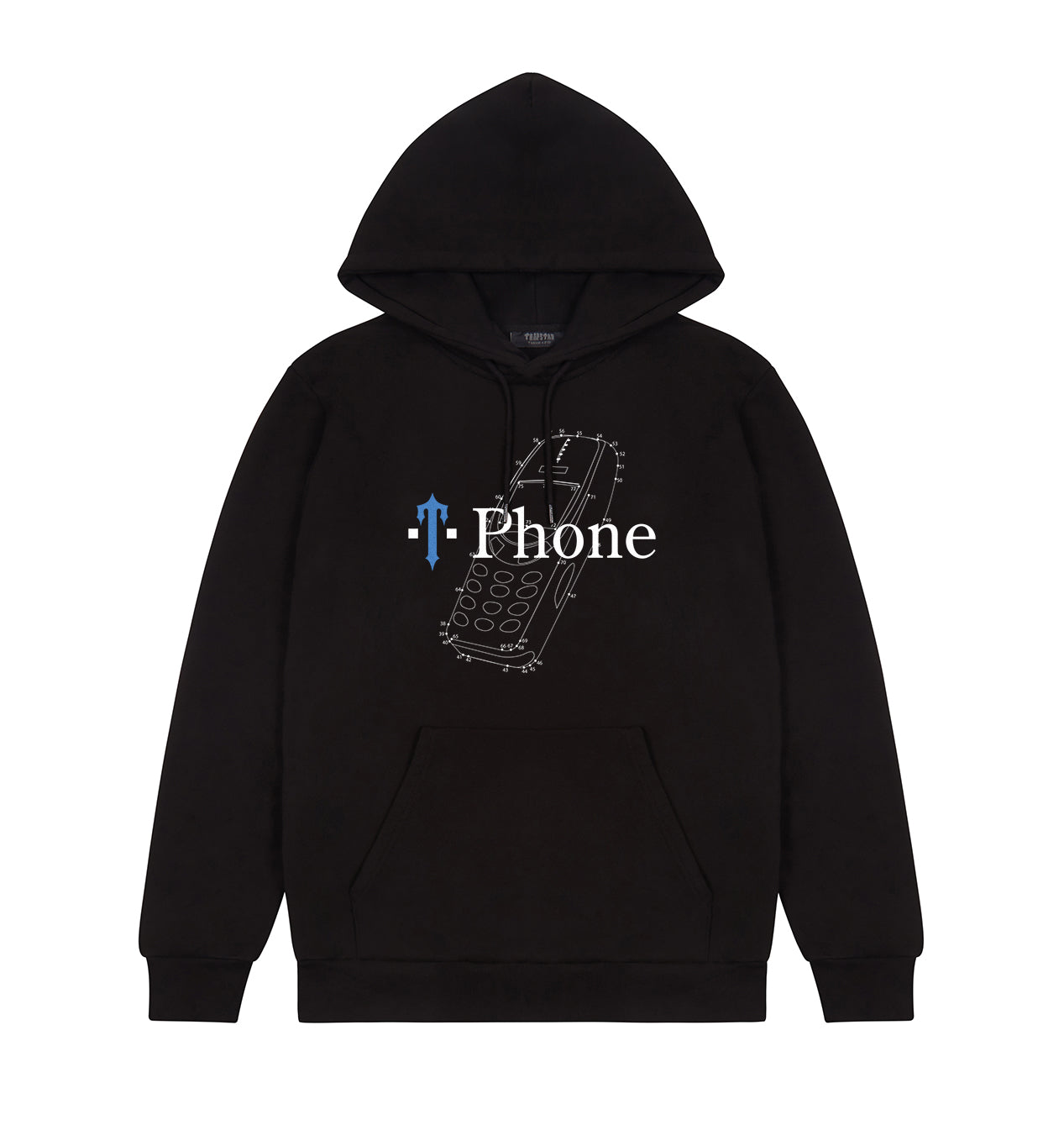 T Phone Hoodie - Black