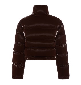 Womens Irongate T Puffer - Shiny Brown