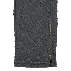 Women's Jacquard Fitted Trousers - Grey