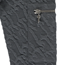 Load image into Gallery viewer, Women&#39;s Jacquard Fitted Zip Hoodie - Grey
