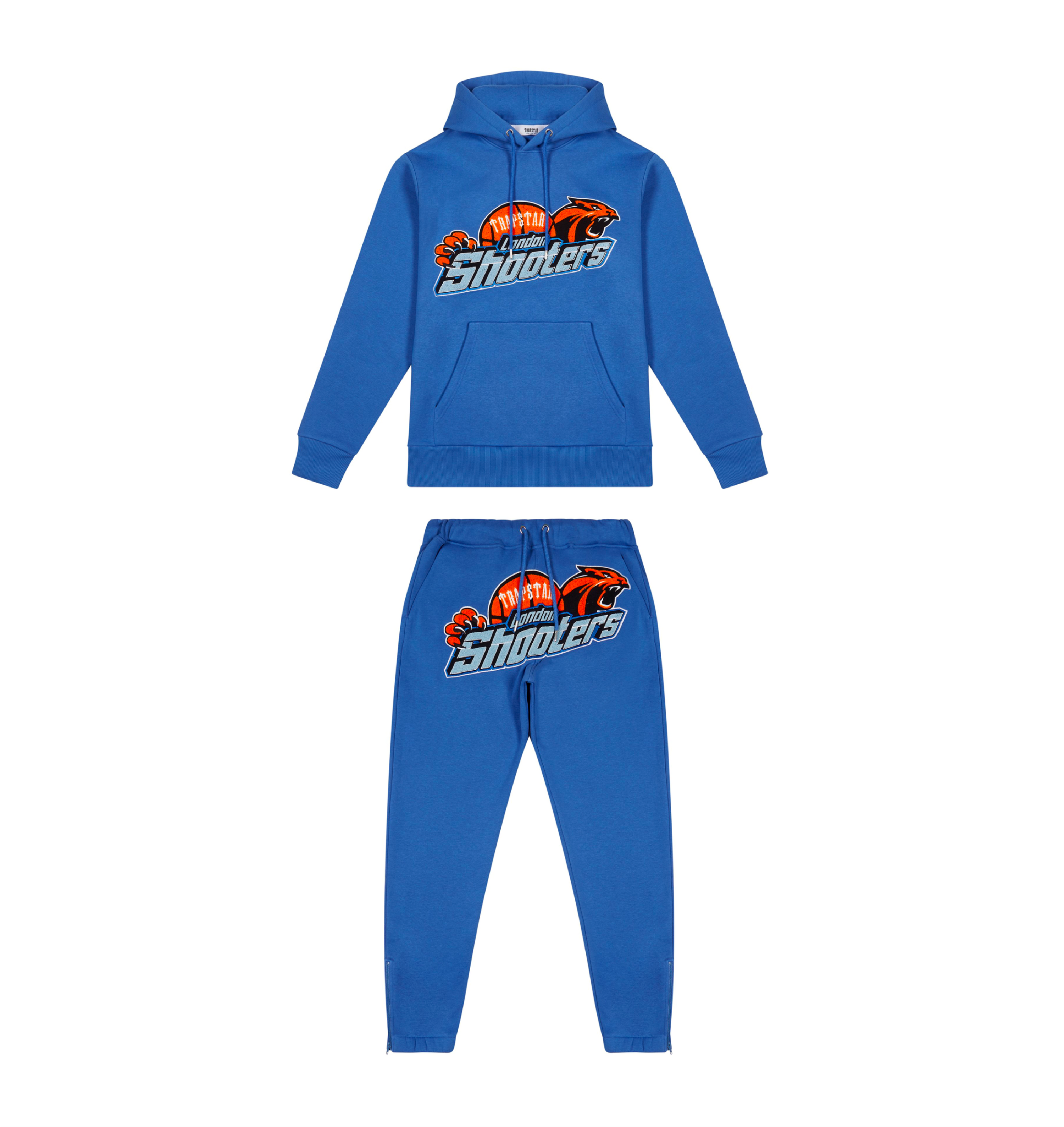 Shooters Hoodie Tracksuit - Dazzling Blue
