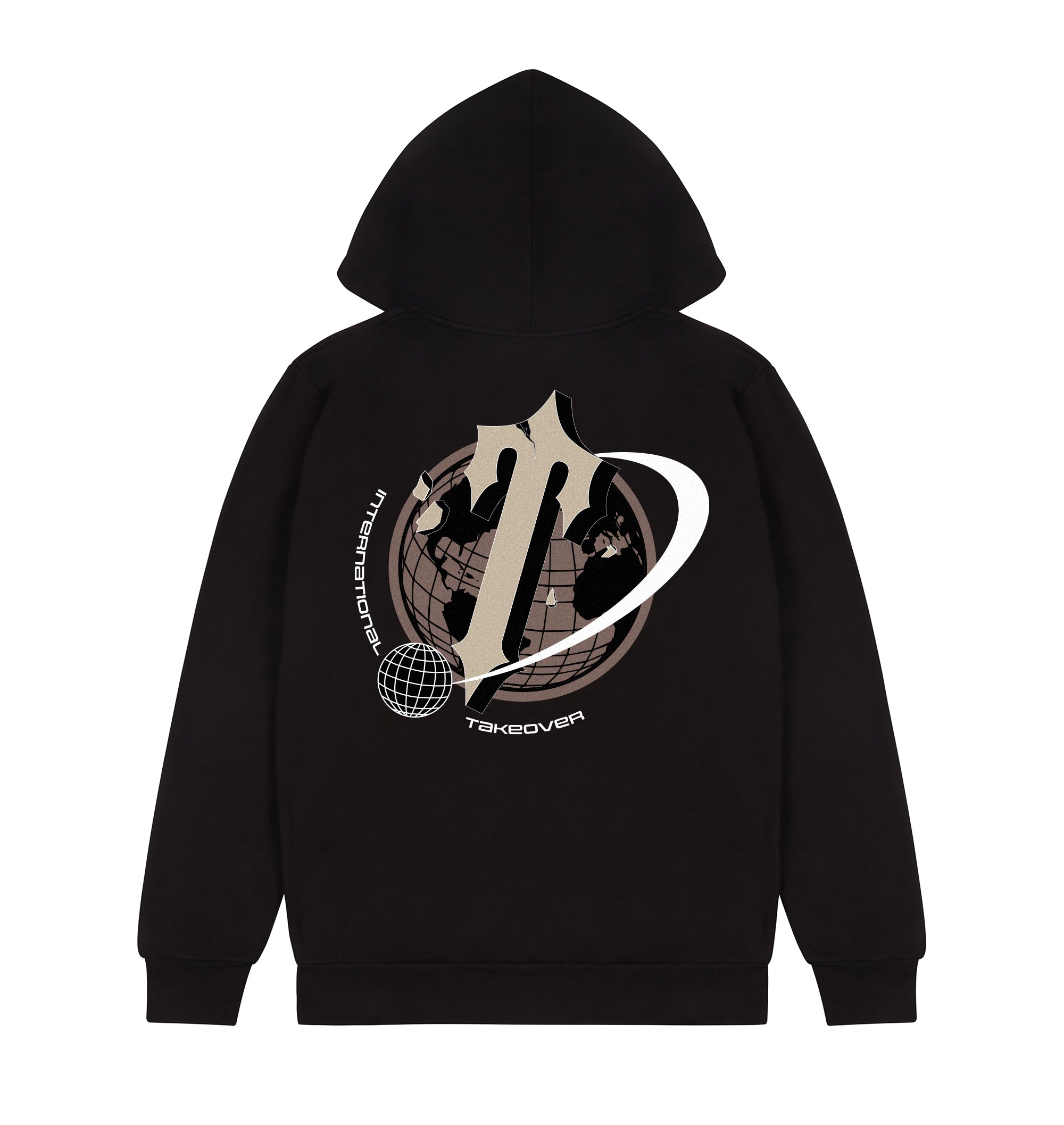 International Takeover 2.0 Hoodie - Black