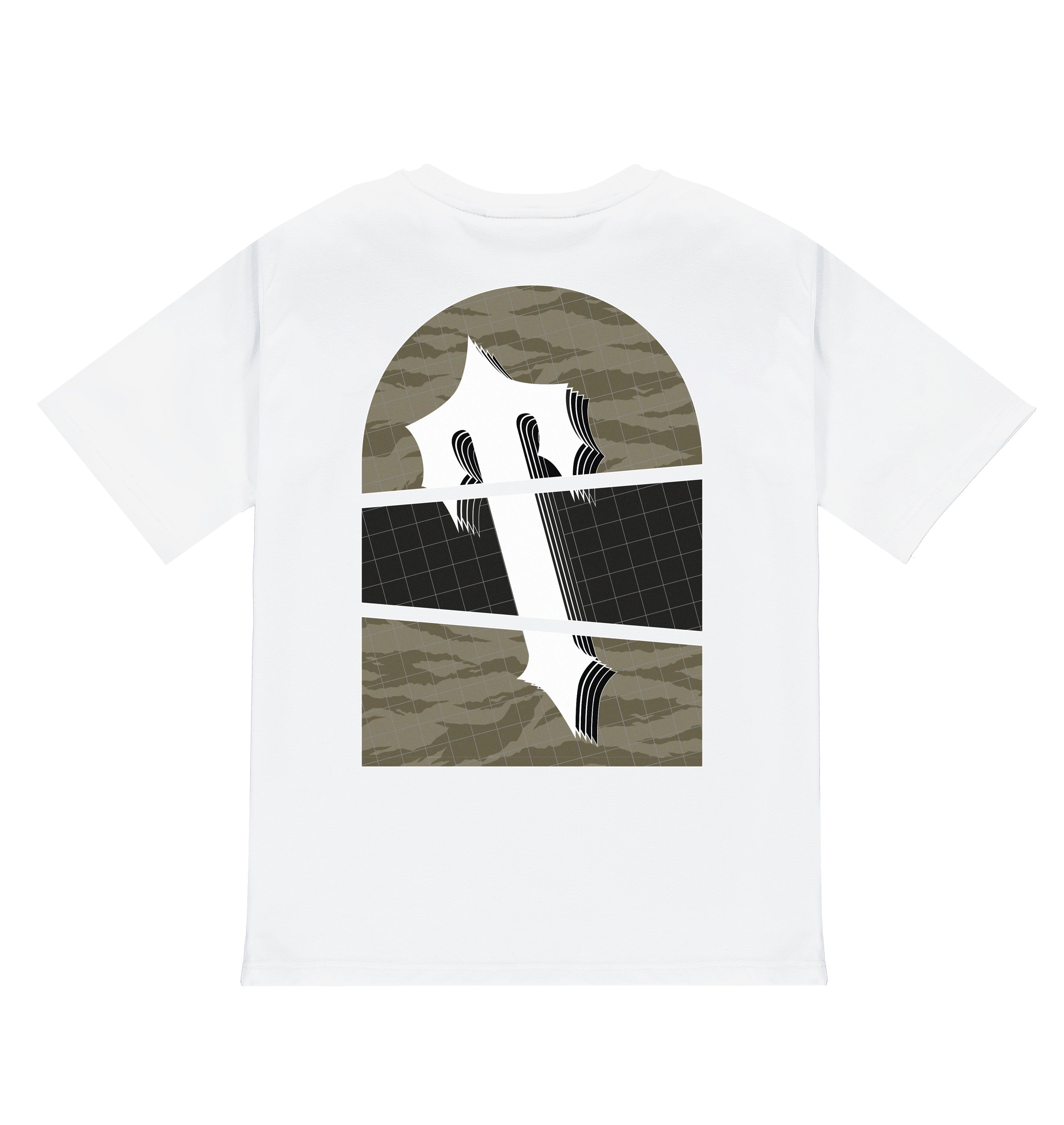 Art Of War Camo Tee - White